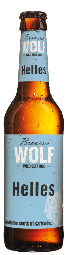 BRAUEREI WOLF HELLES 12 X 0,33 L